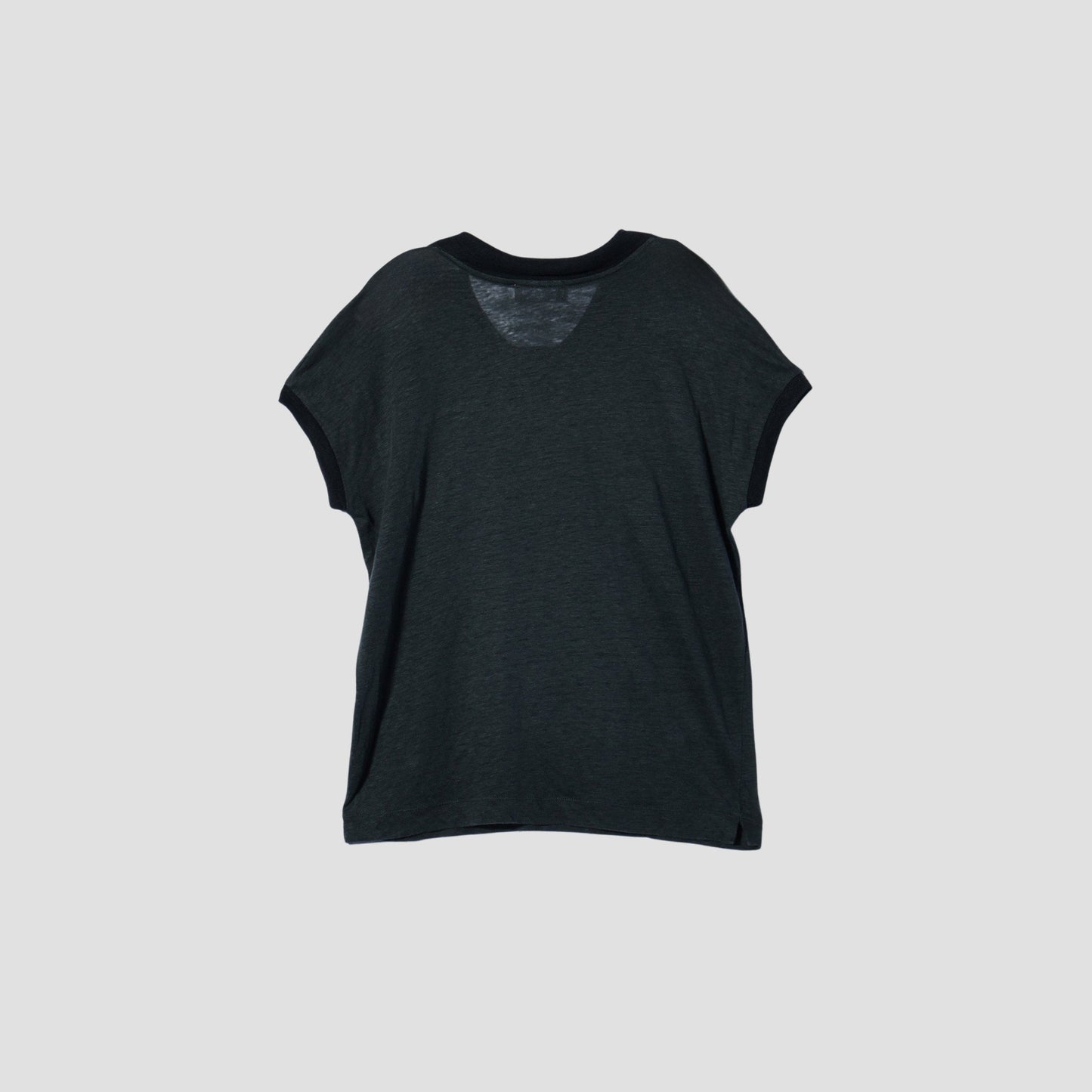 FINE LINEN JERSEY POLO