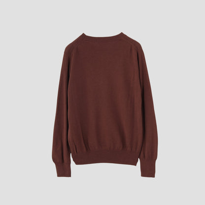 WOOL COTTON JUMPER KNIT