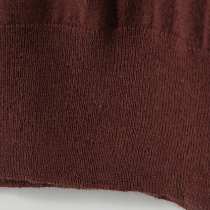 WOOL COTTON JUMPER KNIT
