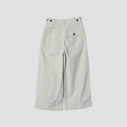 DRY COTTON LINEN TROUSERS
