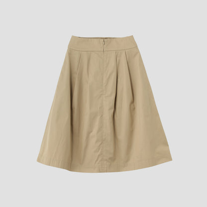 HIGH DENCE FINE TWILL SKIRT