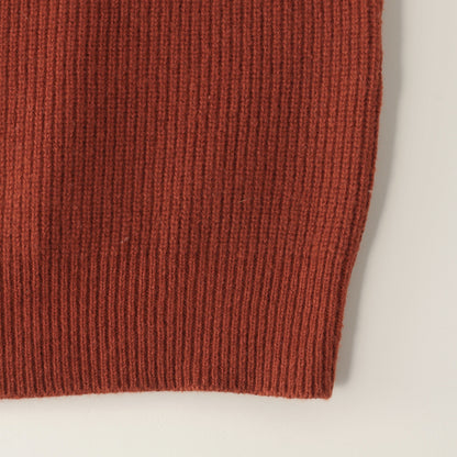 WOOL COTTON JUMPER KNIT