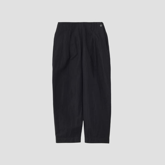 COTTON LINEN TWILL TROUSERS
