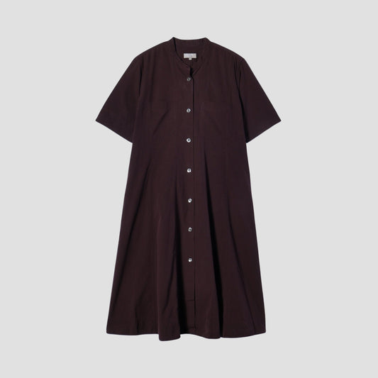 WASHED COTTON POPLIN DRESS