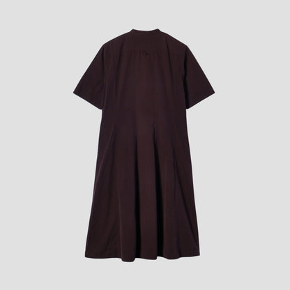 WASHED COTTON POPLIN DRESS