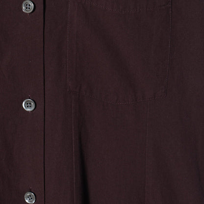 WASHED COTTON POPLIN DRESS