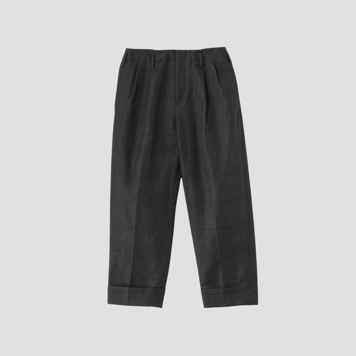POW WOOL LINEN TROUSERS
