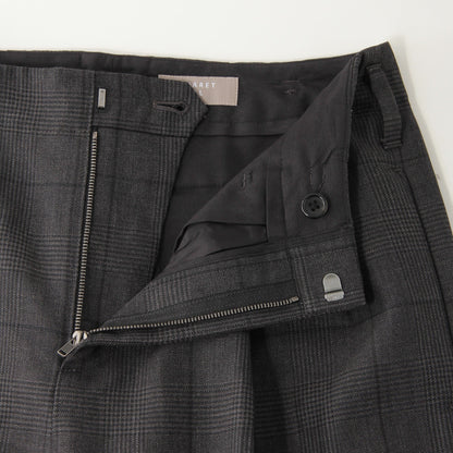 POW WOOL LINEN TROUSERS