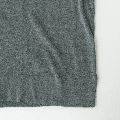 COTTON SILK POLO KNIT