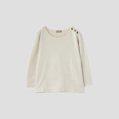 BUTTON SHOULDER JERSEY