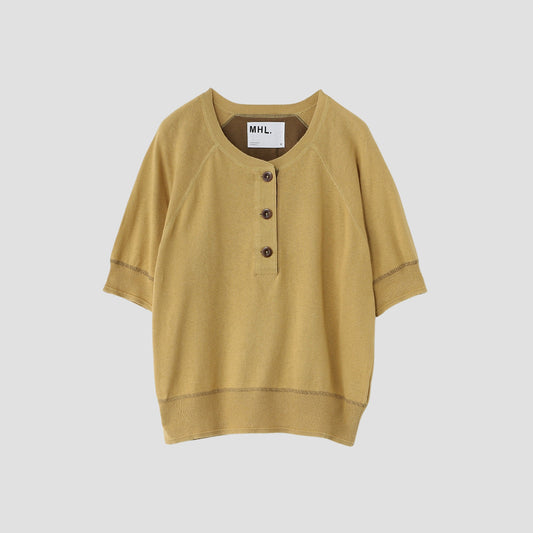 FINE SLUB COTTON LINEN KNIT