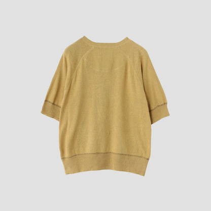 FINE SLUB COTTON LINEN KNIT