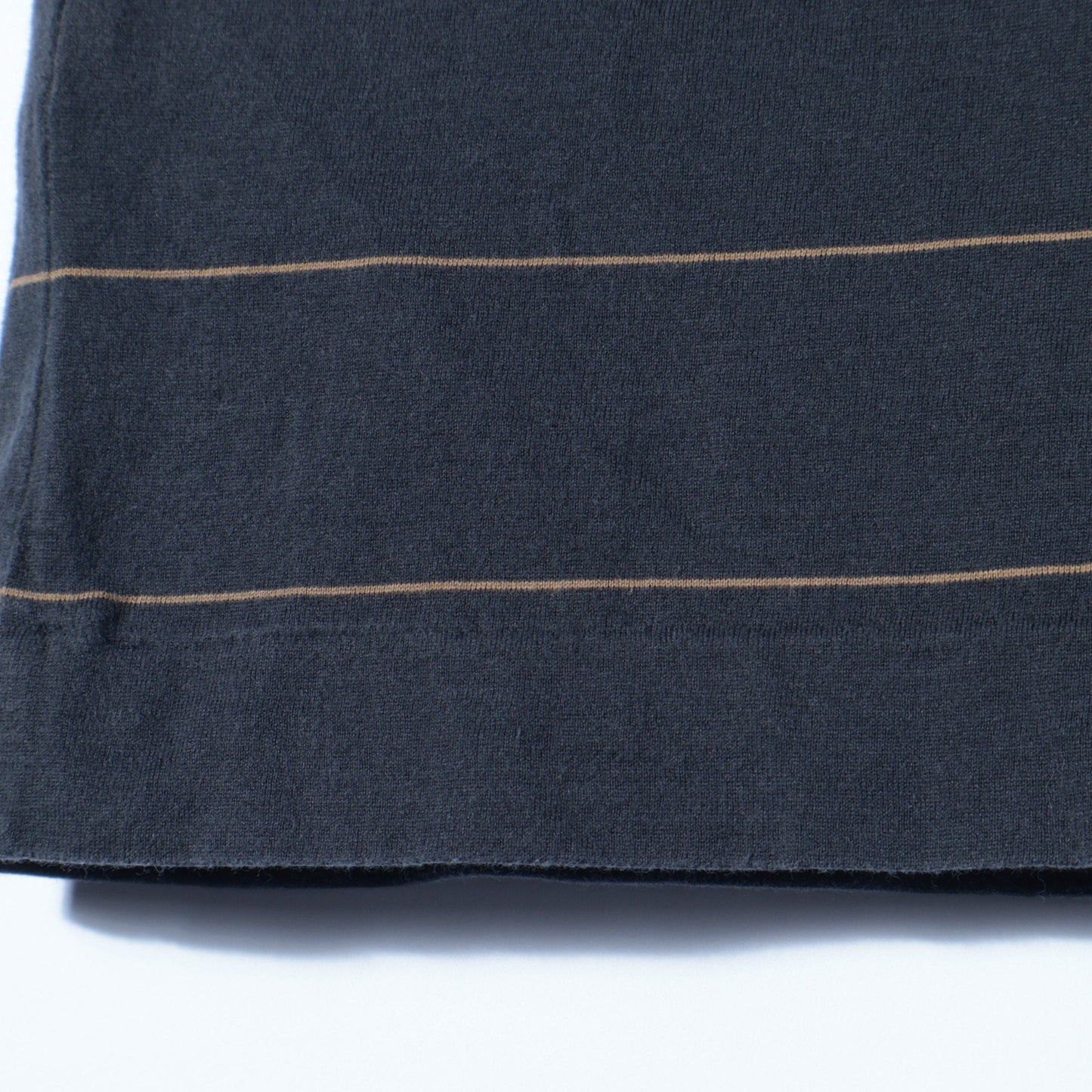 COTTON STRIPE SLOUCHY T SHIRT JERSEY