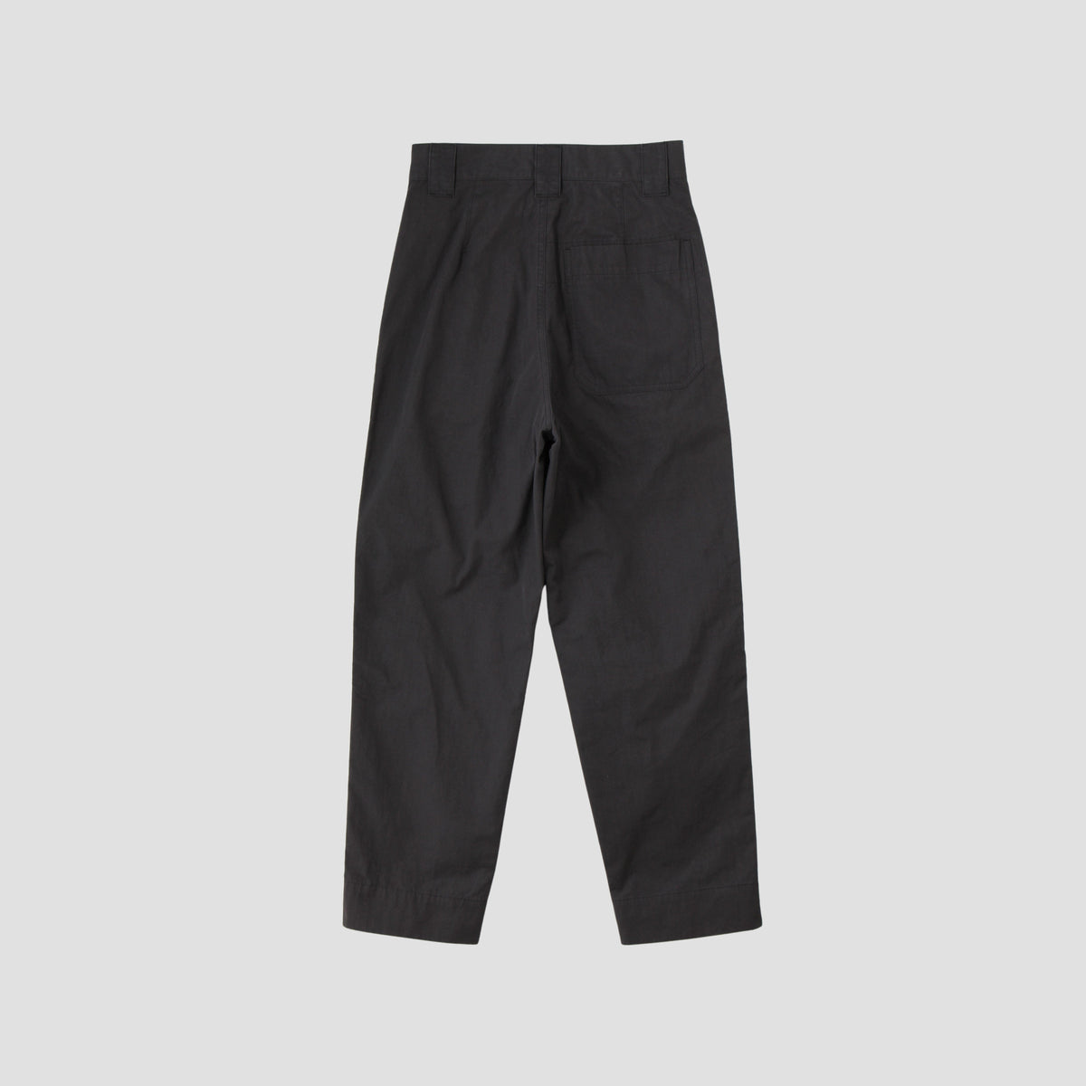 DRY COTTON PLAINWEAVE TROUSERS