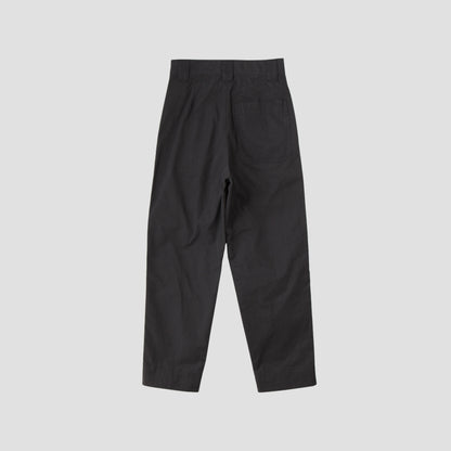 DRY COTTON PLAINWEAVE TROUSERS