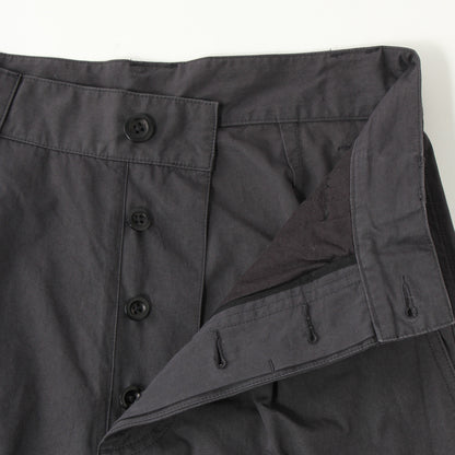 DRY COTTON PLAINWEAVE TROUSERS