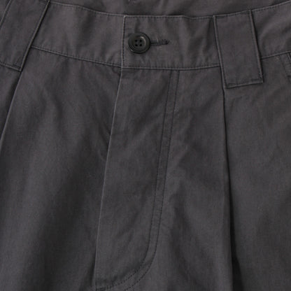 DRY COTTON PLAINWEAVE TROUSERS