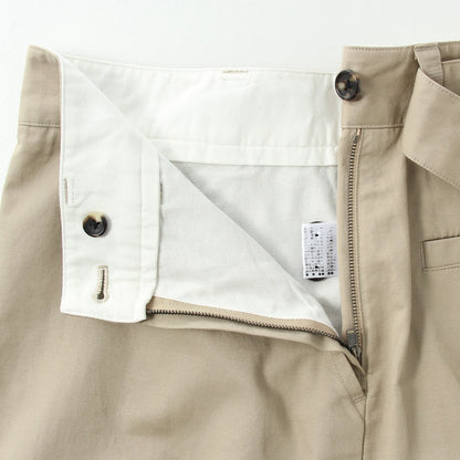 LIGHT COTTON LINEN TWILL SKIRT