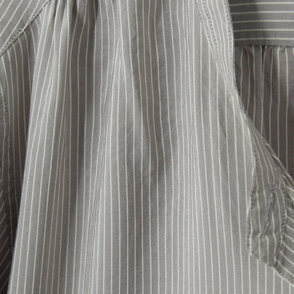 COTTON SILK STRIPE SHIRT