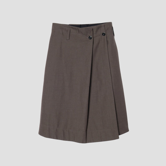 WOOL COTTON DRILL SKIRT