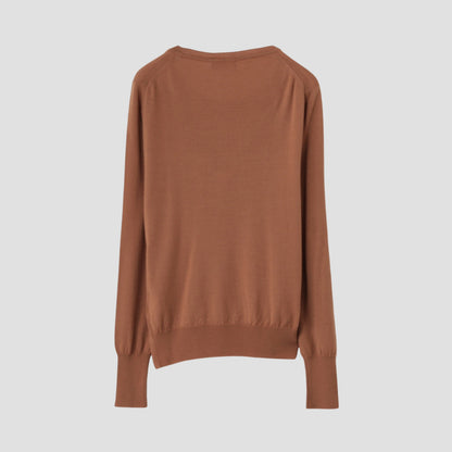 RELAXED CREW NECK JUMPER KNIT