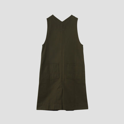 LIGHT COTTON WOOL DRILL DRESS