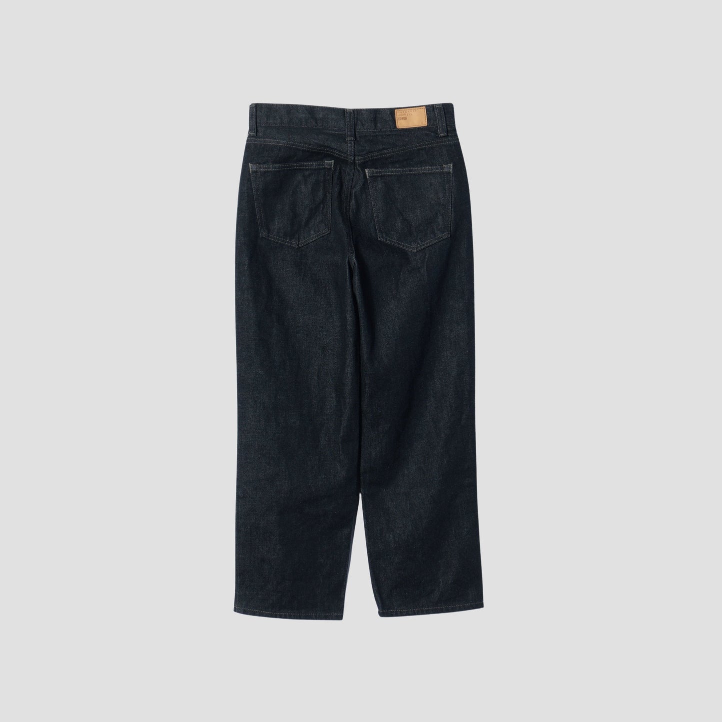 ORGANIC COTTON DENIM TROUSERS
