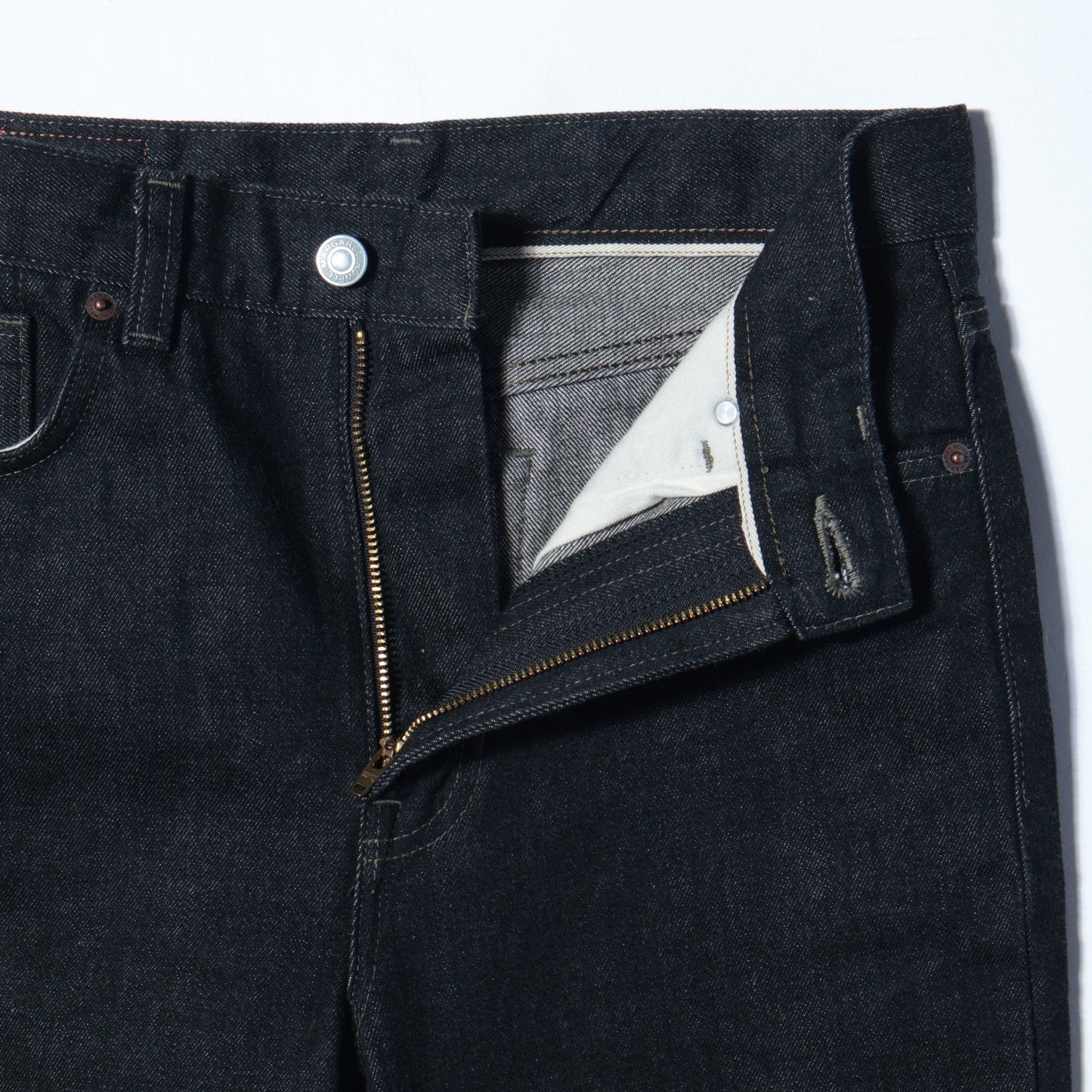 ORGANIC COTTON DENIM TROUSERS