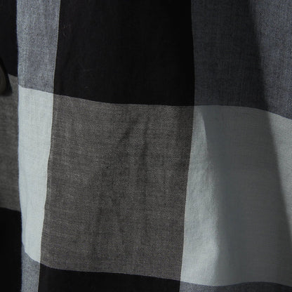 COTTON GINGHAM CHECK SHIRT
