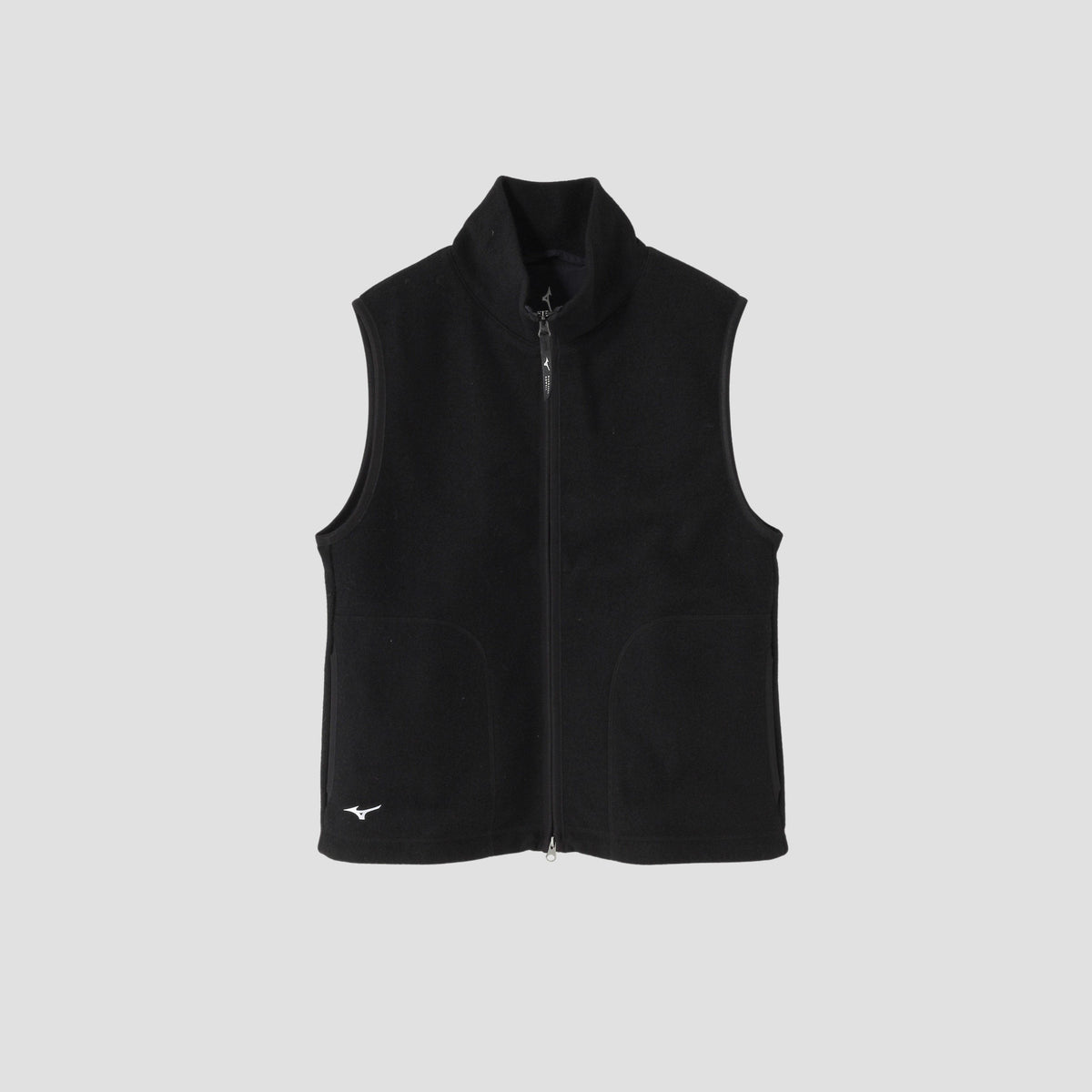 WOOL NYLON COMPRESSED JERSEY BLOUSON COAT