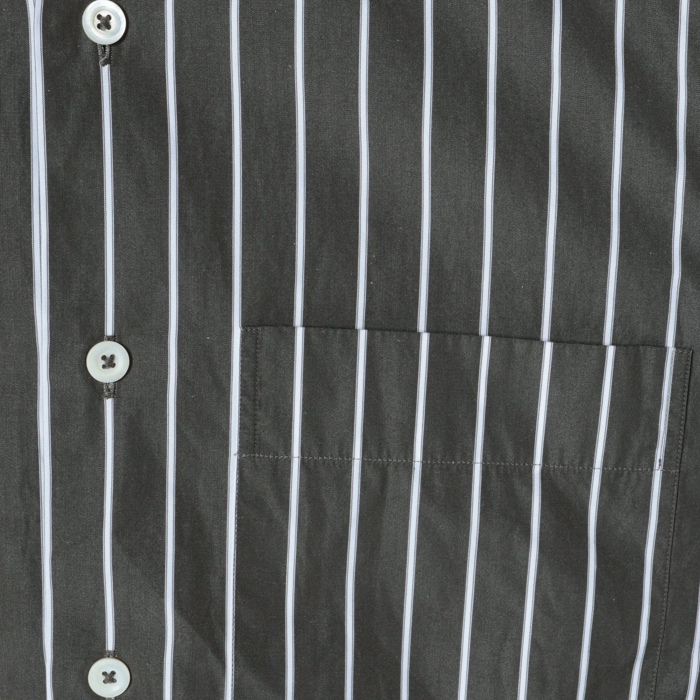 GRAPHIC STRIPE COTTON SHIRT