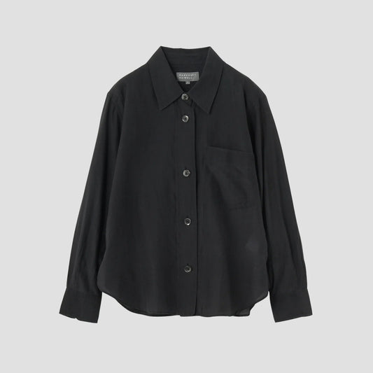 SHEER COTTON SILK SHIRT