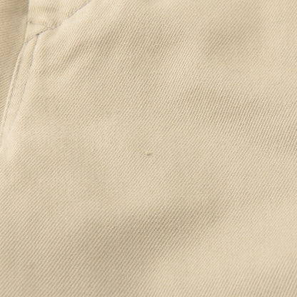 BRUSHED BACK COTTON TWILL TROUSERS