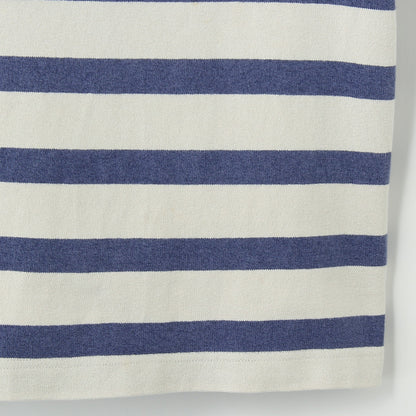 FADED STRIPE COTTON JERSEY