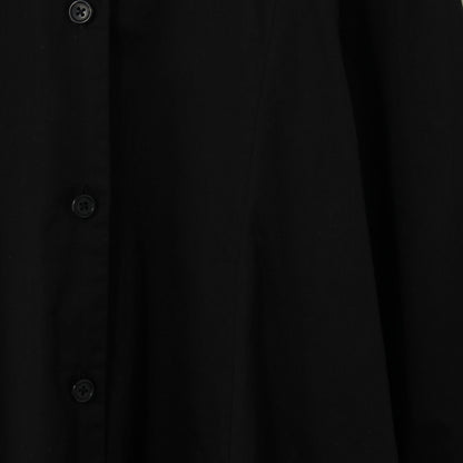 WASHED COTTON SATIN DRESS