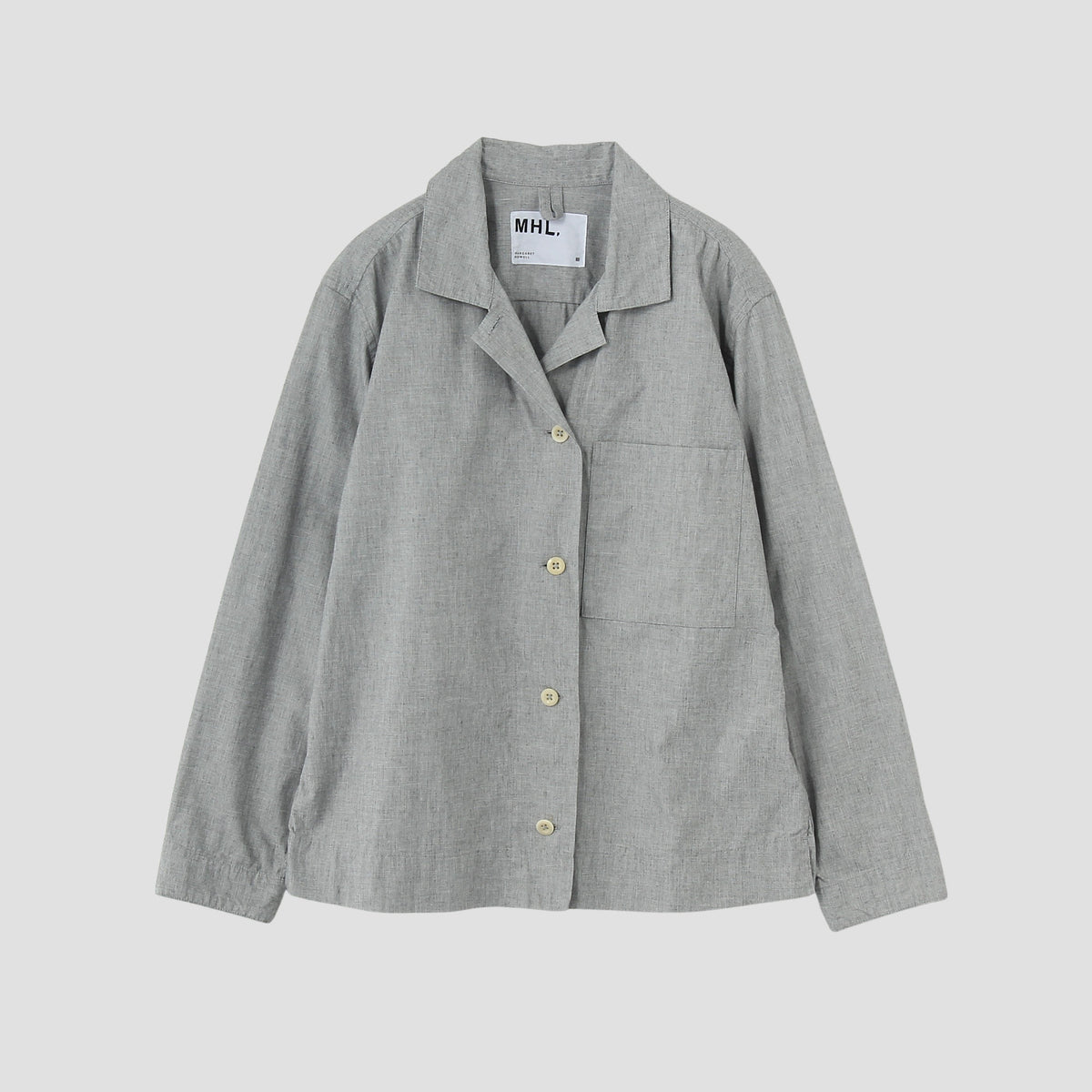 DENSE COTTON END ON END SHIRT