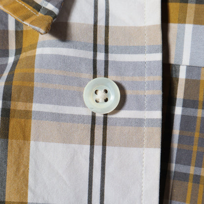 GRAPHIC CHECK COTTON SHIRT