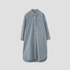 YARN DYED COTTON POPLIN DRESS