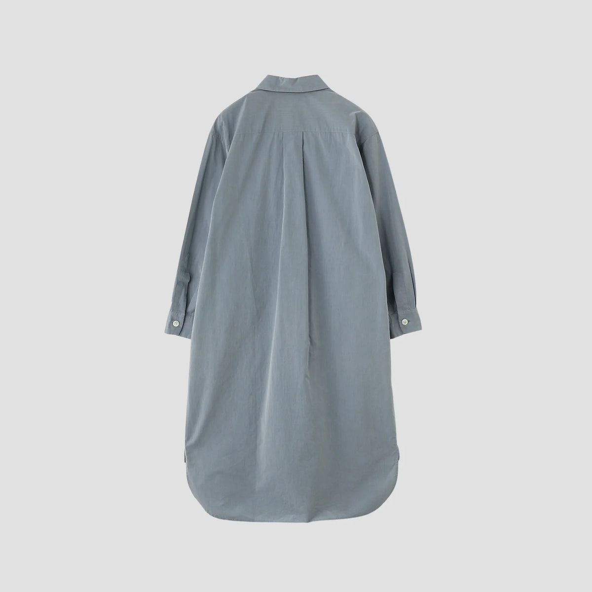 YARN DYED COTTON POPLIN DRESS