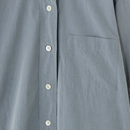 YARN DYED COTTON POPLIN DRESS