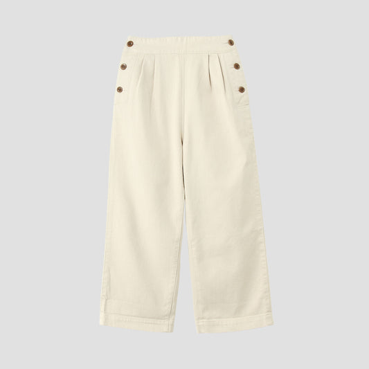 WOOL COTTON HEAVY TWILL TROUSERS