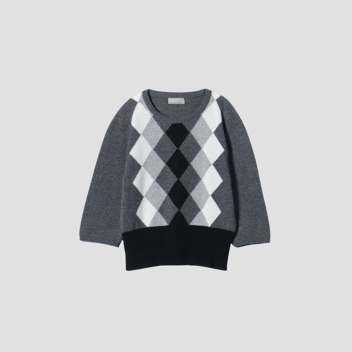 GRAPHIC ARGYLE KNIT
