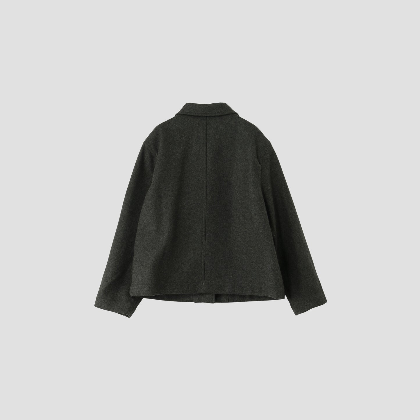 COARSE WOOL MELTON BLOUSON