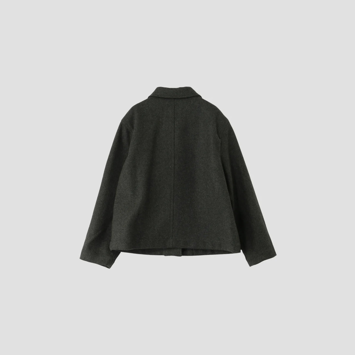 COARSE WOOL MELTON BLOUSON
