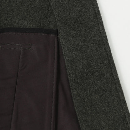 COARSE WOOL MELTON BLOUSON