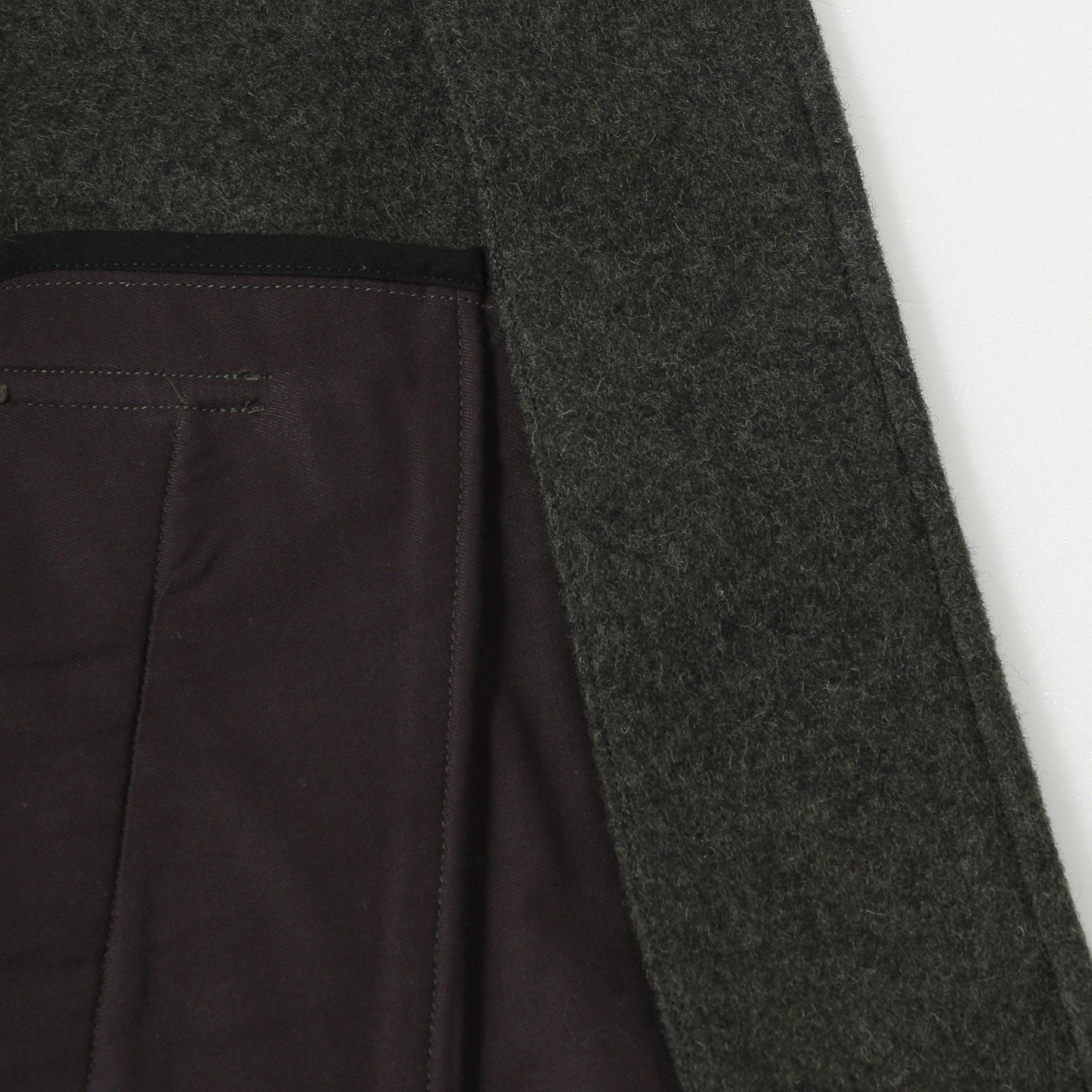 COARSE WOOL MELTON BLOUSON