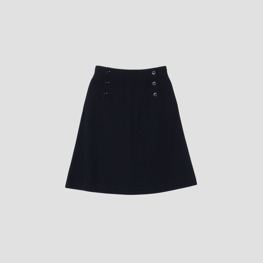 WOOL COTTON DRILL SKIRT
