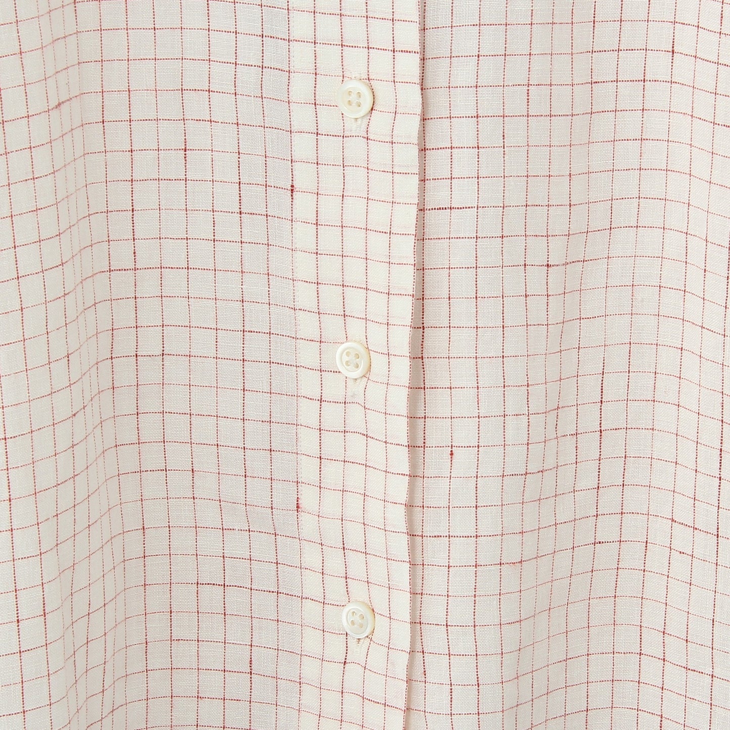 GRAPH CHECK LINEN SHIRT