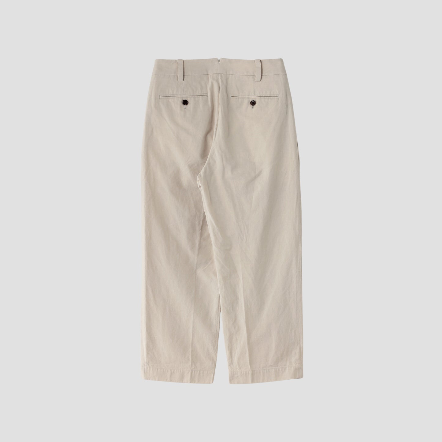 COTTON LINEN SILK TROUSERS