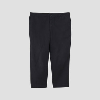 HIGH TWIST COTTON LINEN TROUSERS